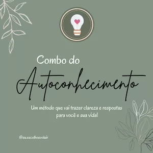 Imagem de capa para o Ebook Combo do Autoconhecimento