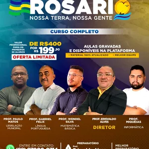 Imagem de capa para o Curso online PREFEITURA DE ROSÁRIO - MA
