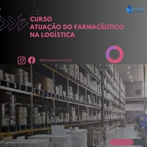 Imagem de capa para o Curso online Atuação do Farmacêutico na Logística