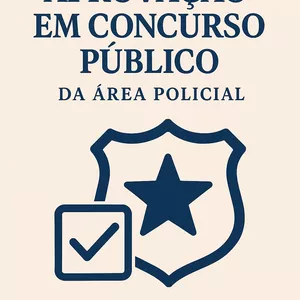 Imagem de capa para o Ebook  Seu Guia de Estudos para Concursos Policiais