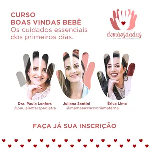 Imagem de capa para o Curso online Curso Boas Vindas Bebê