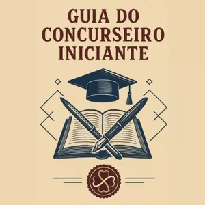 Imagem de capa para o Ebook GUIA DO CONCURSEIRO INICIANTE