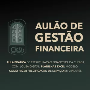 Imagem de capa para o Curso online AulãoOICL | Gestão financeira da Clínica