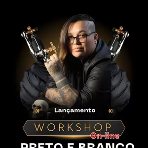 Imagem de capa para o Curso online CURSO TATUAGEM EM PRETO E BRANCO 