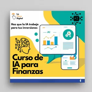 Imagen de portada para Curso online IA para Finanzas: Mejora tus Decisiones Financieras