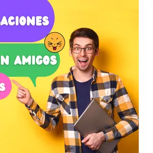 Cover image for Online course Conversaciones con Amigos en Inglés 