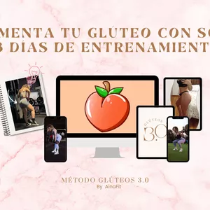 Imagen de portada para Curso online Aumenta tu glúteo con el ‘Método glúteos 3.0’
