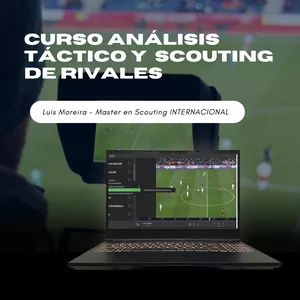 Imagen de portada para Curso online CURSO ANÁLISIS TÁCTICO Y  SCOUTING DE RIVALES