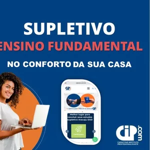 Imagem de capa para o Curso online SUPLETIVO CIP.COM ENSINO FUNDAMENTAL