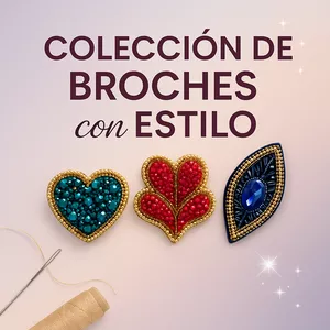 Imagen de portada para Ebook EL ARTE DEL BROCHE BORDADO CON PEDRERÍA