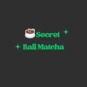 Cover image for Ebook ☕ Secret Bali Matcha