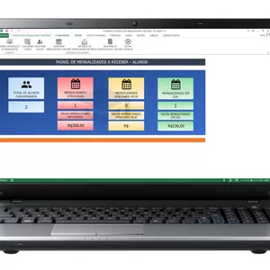 Imagem de capa para o Curso online Planilha Excel controle de mensalidades recorrentes a receber de alunos