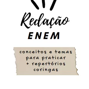 Imagem de capa para o Ebook Redação ENEM - Medbydudaa