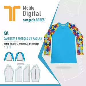 Imagem de capa para o Curso online CAMISETA PROTEÇÃO UV RAGLAN