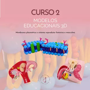 Imagem de capa para o Evento online Curso 2 - Modelos educacionais 3D