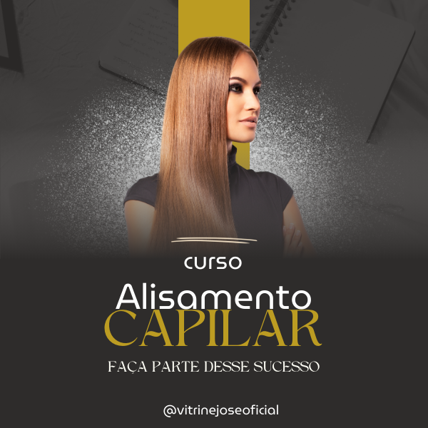 Imagem de CURSO DE ALISAMENTO CAPILAR criado por Vitrine Cursos e Tutoriais  na hotmart