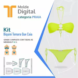 Imagem de capa para o Curso online kit molde Digital Biquini Tomara Que Caia