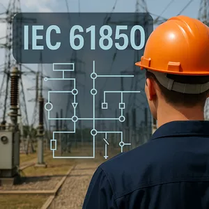 Imagen de portada para Curso online Automatización de Subestaciones Basada en la Norma IEC 61850