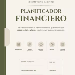 Portada Guia de Finanzas - Mi emprendimiento