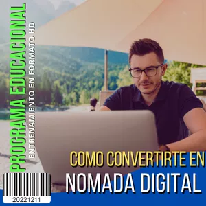 Imagen de portada para Curso online Como convertirte en Nómada Digital
