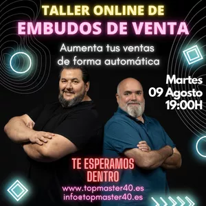 Imagen de portada para Evento online Aumenta tus ventas de forma automática