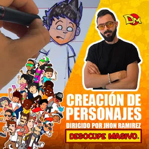 Imagen de portada para Curso online Creación de personajes 