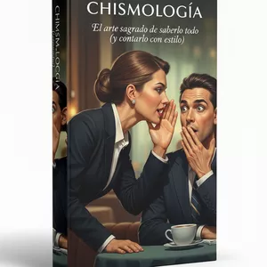 Imagen de portada para Ebook CHISMOLOGÍA El arte sagrado de saberlo todo (y contarlo con estilo). 
