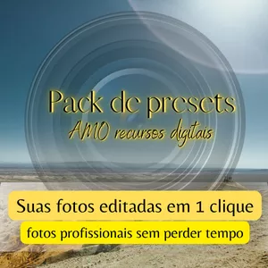 Curso Pack Presets AMO recursos digitais