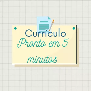 Imagem de capa para o Ebook Modelo de currículo para preencher 