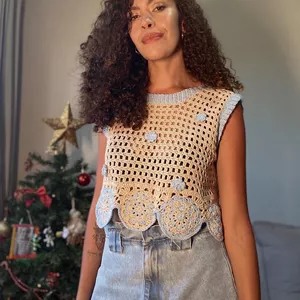 Imagem de capa para o Curso online Blusa de crochê da sorte