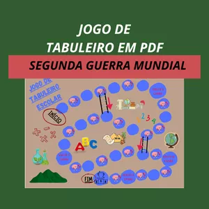 Imagem de capa para o Ebook TABULEIRO SEGUNDA GUERRA MUNDIAL EM PDF