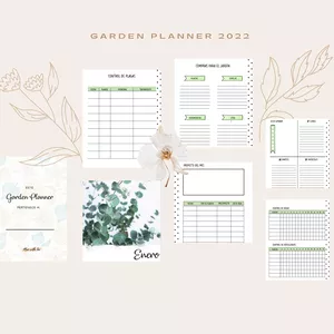 Imagem principal do produto Garden Planner/Agenda de huerto y jardín 2022
