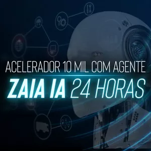 Imagem de capa para o Curso online Acelerador 10 mil com agente Zaia IA 24 horas 
