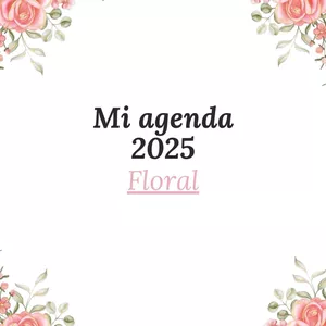Imagen de portada para Ebook Agenda Floral 2025 para Damas
