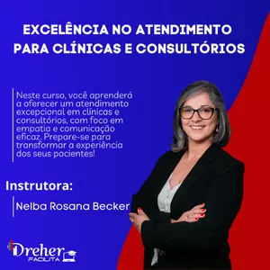 Imagem de capa para o Curso online EXCELÊNCIA NO ATENDIMENTO EM CLÍNICAS E CONSULTÓRIOS