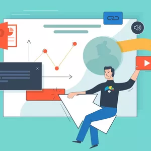 Imagen de portada para Curso online Como crear una presentación interactiva en Power Point