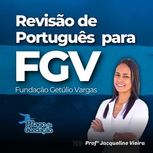 Imagem de capa para o Curso online Revisão de Português FGV