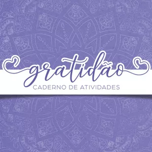 Imagem de capa para o Ebook Caderno da gratidão Físico