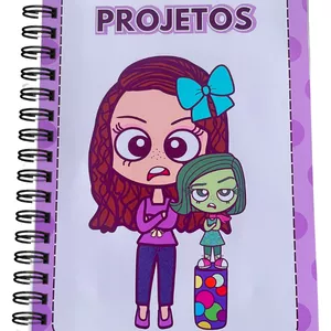 Imagem de capa para o Ebook Planner Professor Tema Divertidamente 2025
