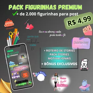 Imagem de capa para o Curso online PACK FIGURINHAS PREMIUM