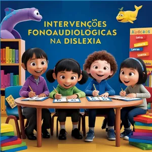 Imagem de capa para o Ebook INTERVENÇÕES FONOAUDIOLÓGICAS NA DISLEXIA