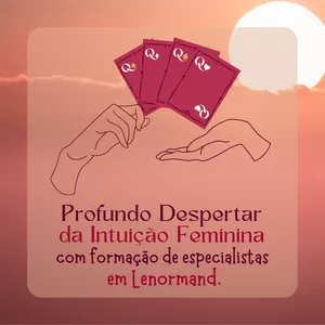 Imagem de capa para o Curso online Profundo despertar da intuição feminina com o Lenormand