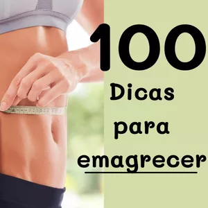 Imagem de capa para o Ebook 100 Dicas de Perda de Peso