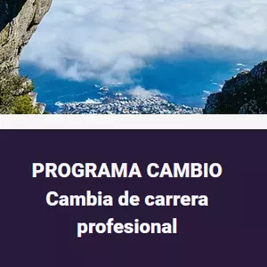 Imagen de portada para Curso online PROGRAMA CAMBIO: Reinvención Laboral. Encuentra tu pasión y haz de ello tu profesión