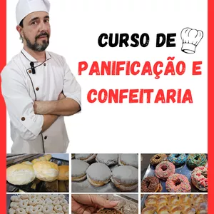 Imagem de capa para o Curso online Curso de Panificação e Confeitaria