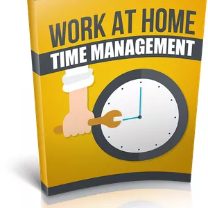 Cover image for Ebook Work At Home Time Management