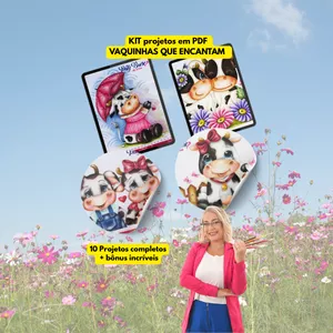 Imagem de capa para o Curso online Kit Projeto VAQUINHAS 