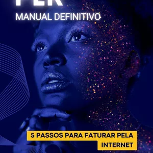 Imagem de capa para o Ebook PLR - Manual Definitivo: 5 passos para faturar pela internet.