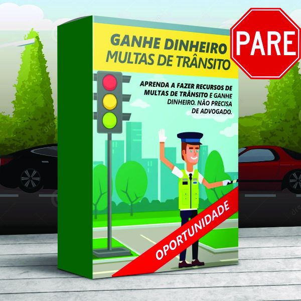 Imagem do curso Manual de como ganhar dinheiro com multas de trânsito