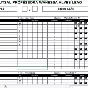 Imagem de capa para o Curso online Súmula de Futsal Editável em branco